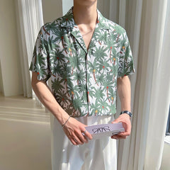 Cuban Collar  Shirt