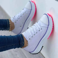 Canvas High Top Shoes