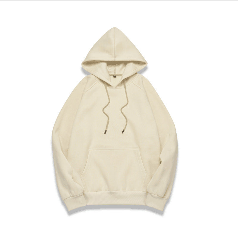Loose Cool Blank Fleece Sweater Men's