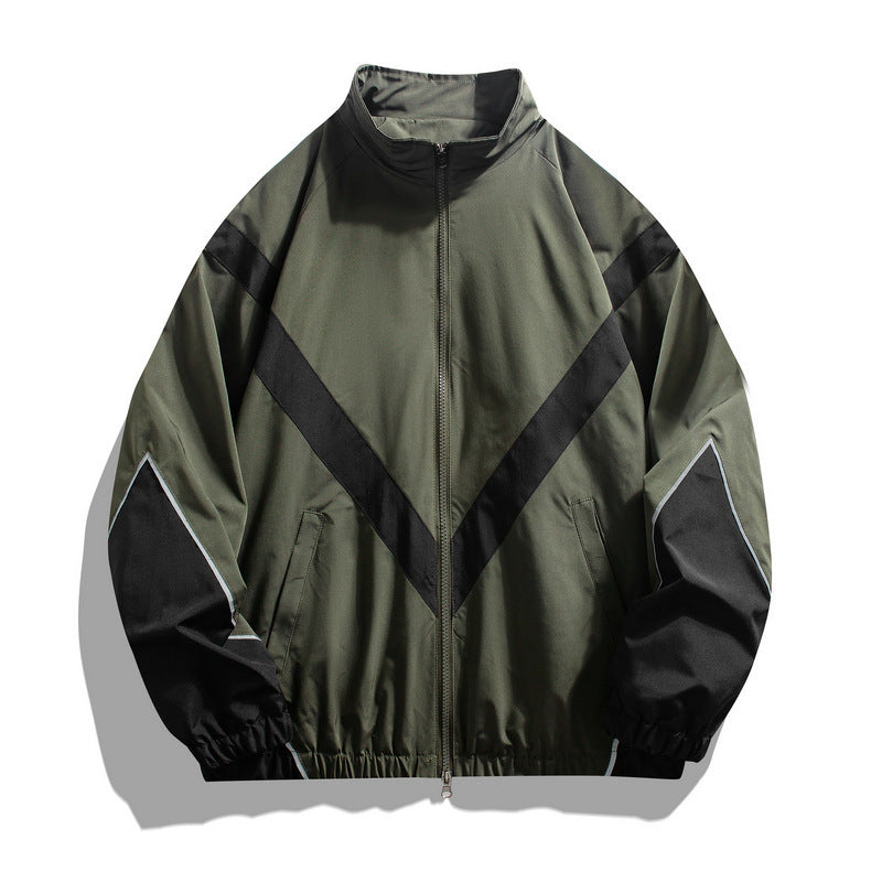 JJ Reflective  Zipper Jacket