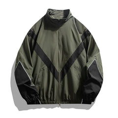 JJ Reflective  Zipper Jacket