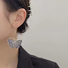 Butterfly Pendant Earrings