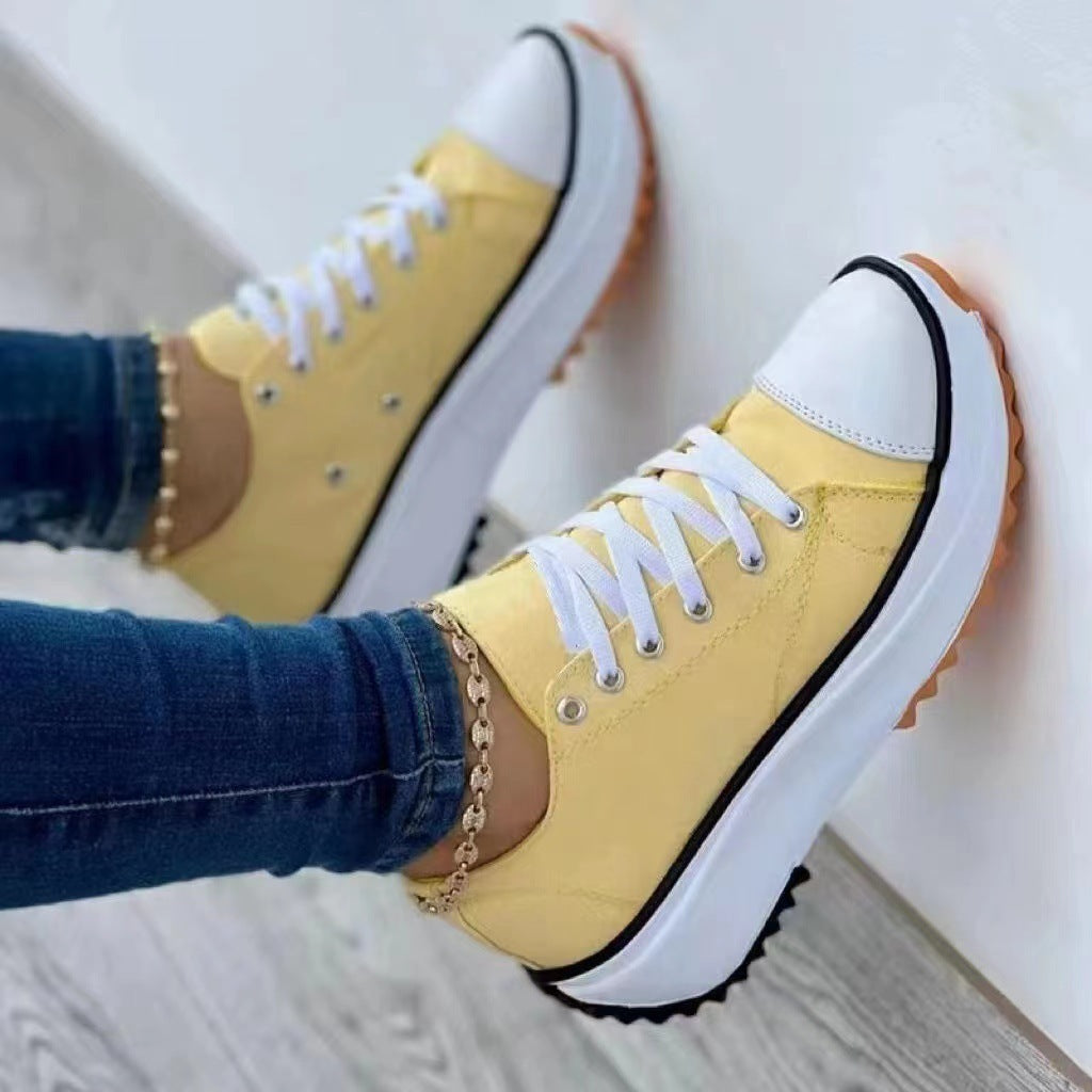 Canvas High Top Shoes