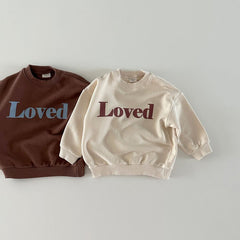 Comfortable Letter Crew Neck Top