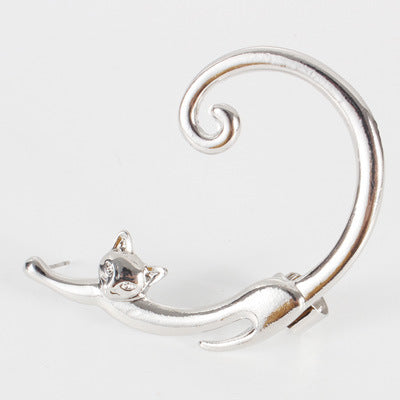 Cat Post Earring