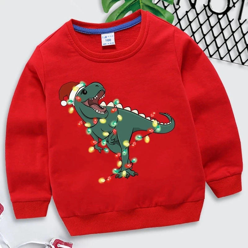 Christmas Red Sweater Pure Cotton