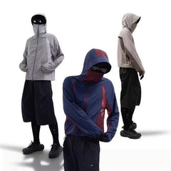 Mesh Stitching Sun Protective