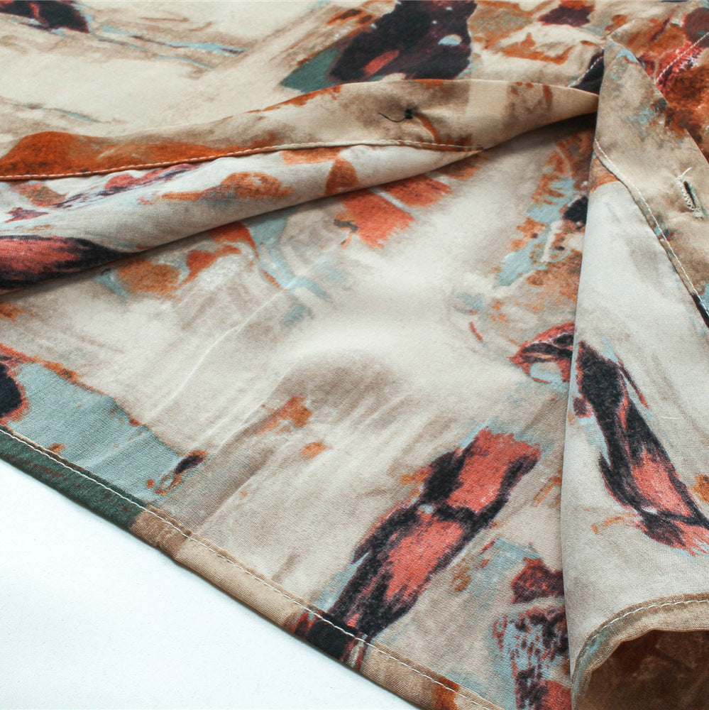 Summer New Vintage Short Sleeve Shirt