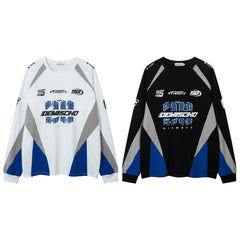 Contrast Long Sleeve T-shirt