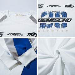 Contrast Long Sleeve T-shirt