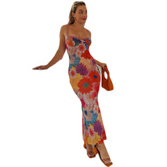 Flower Slip Dress