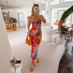 Flower Slip Dress
