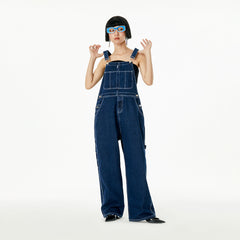 Japanese-Retro  Bib Pants