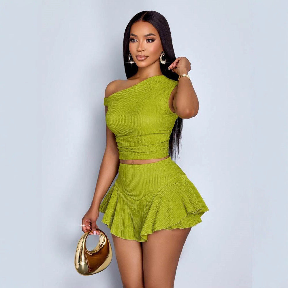 Split Skirt Suit