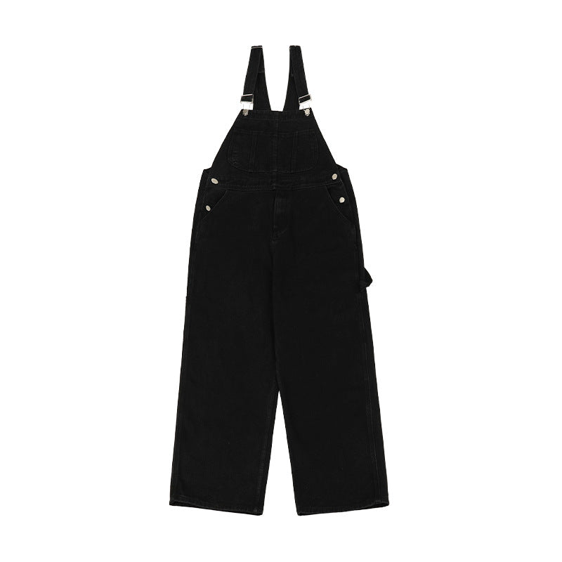 Japanese-Retro  Bib Pants