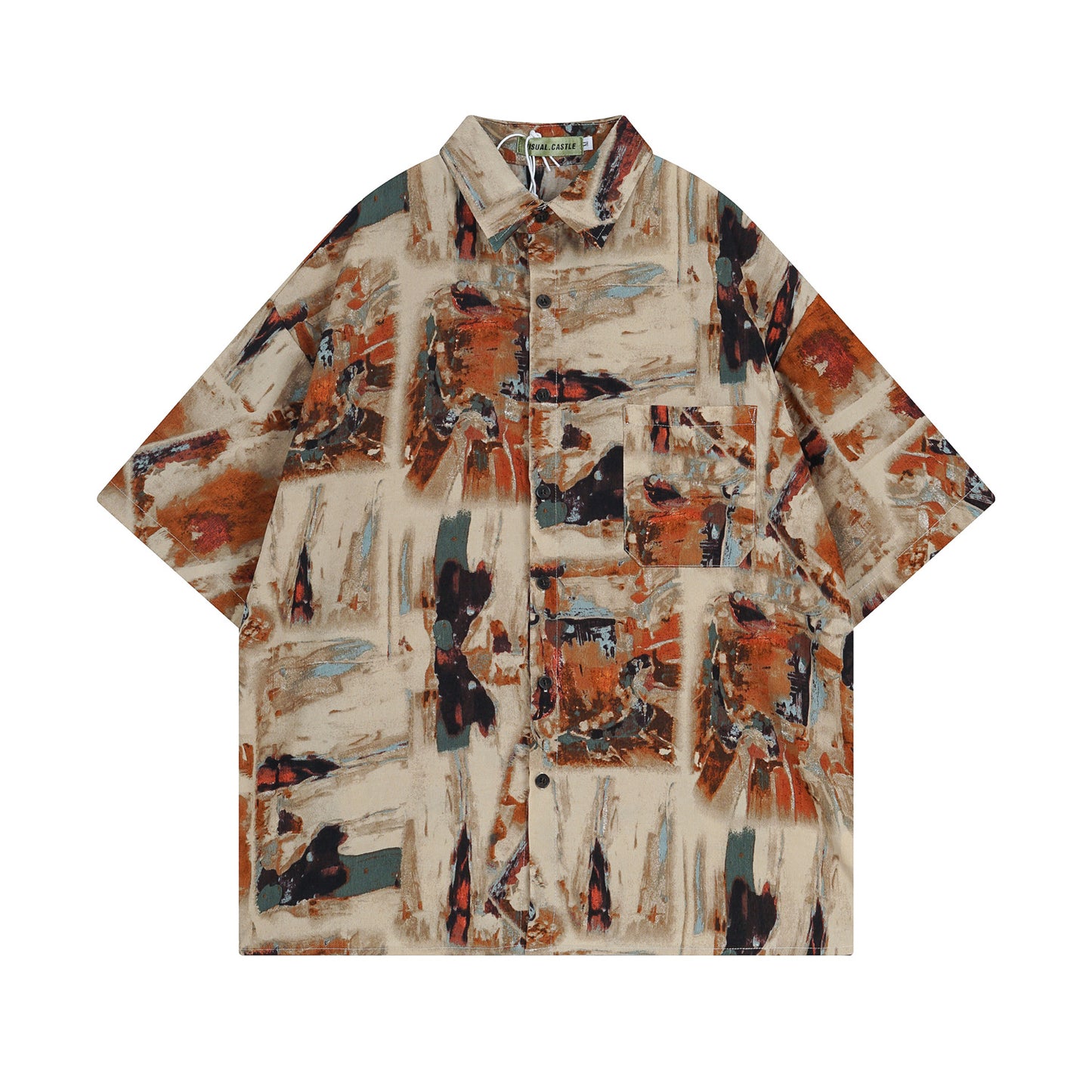 Summer New Vintage Short Sleeve Shirt