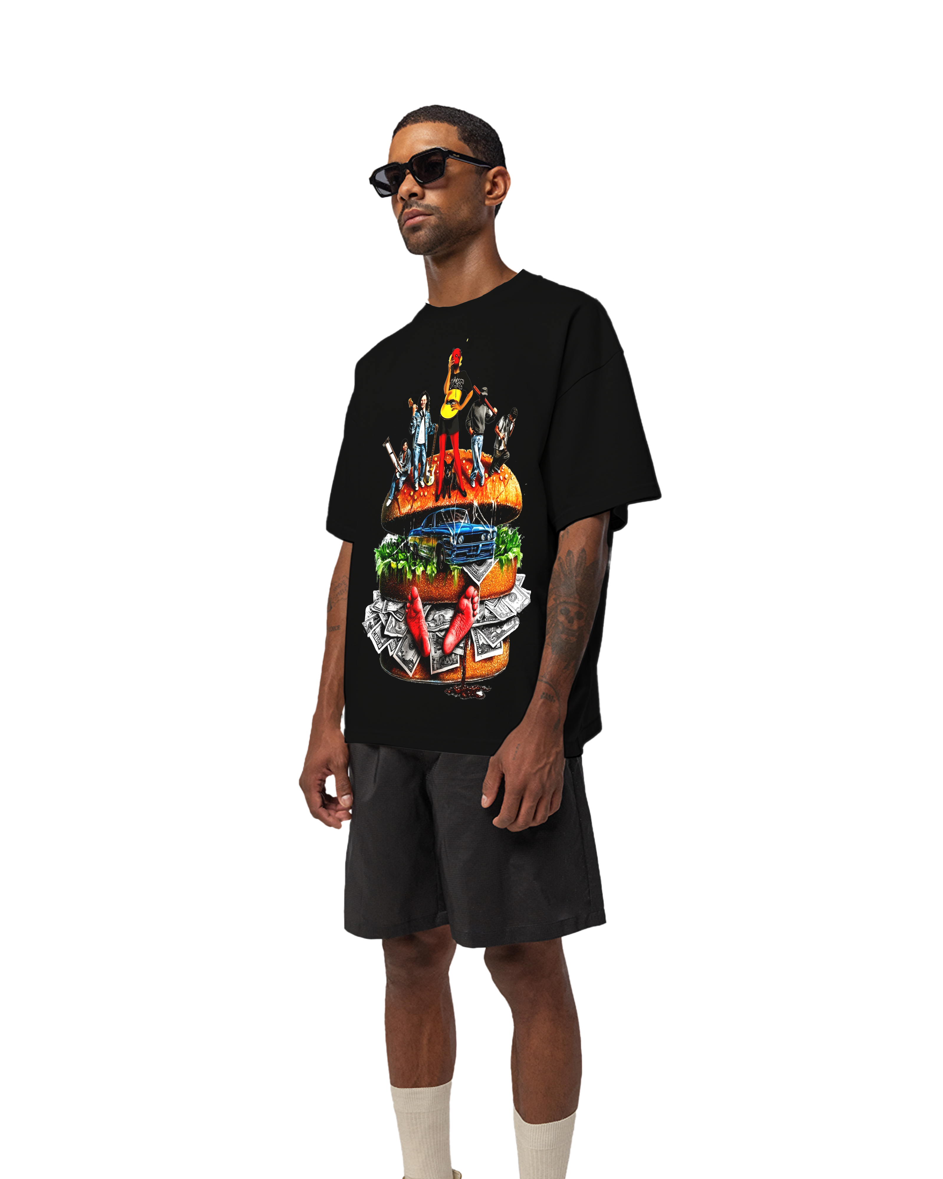 BAD HABBIT TEE-B
