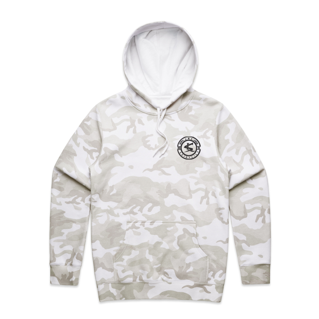 SKIDYLILY- STENCIL CAMO HOOD