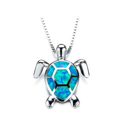 Turtle Simple Necklace Stud Earrings Set