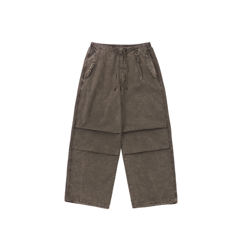 Flap  Washed Pants
