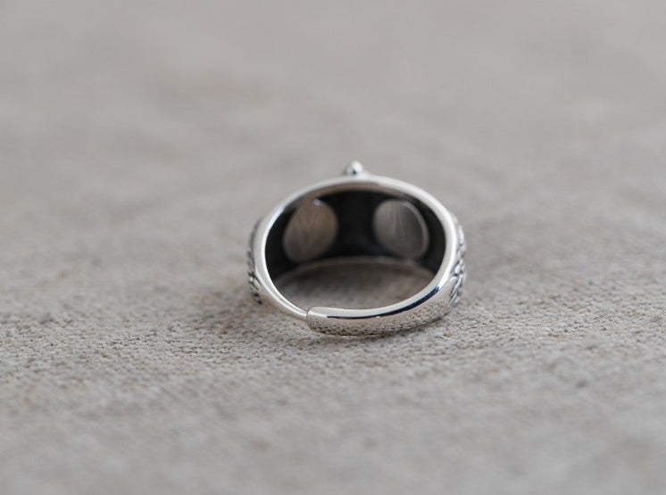 Demon Eye Owl Ring