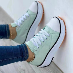 Canvas High Top Shoes