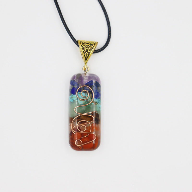Reiki Healing Energy Crystal Pendant