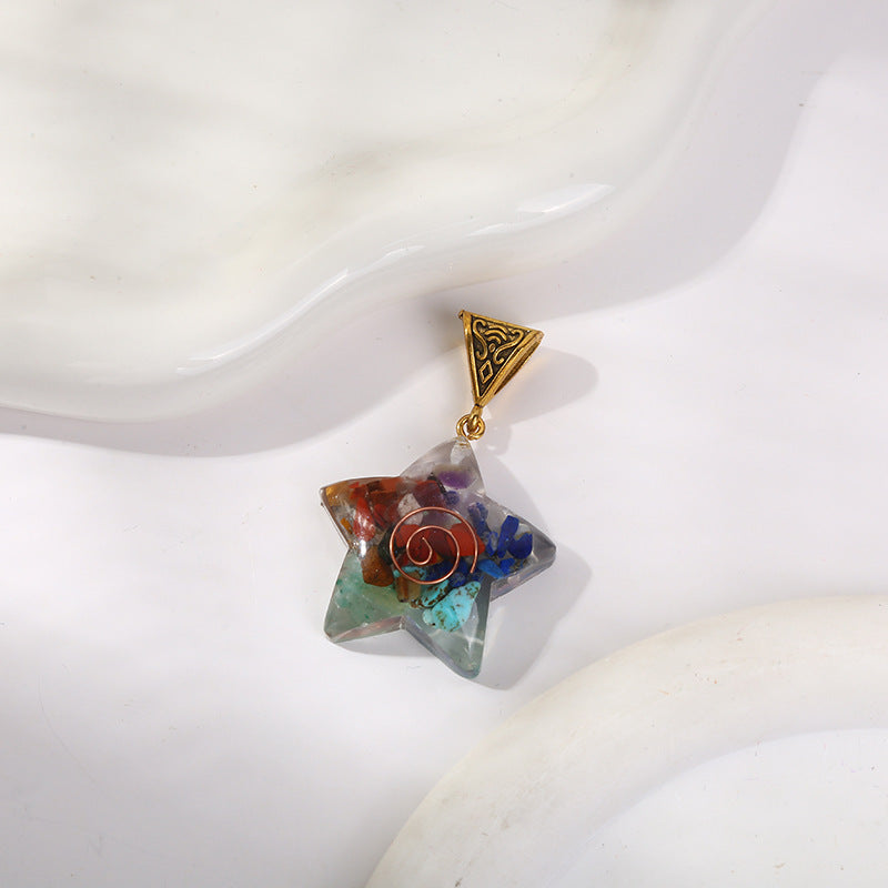 Reiki Healing Energy Crystal Pendant