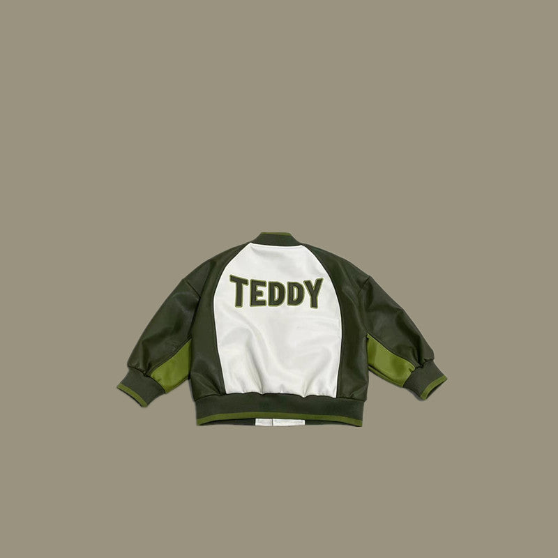 Colorblock Boys' Baseball Jacket