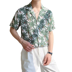 Cuban Collar  Shirt