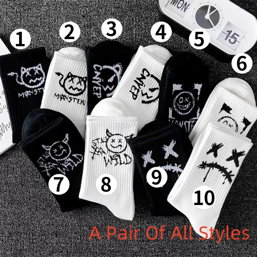 Mid-calf  Socks