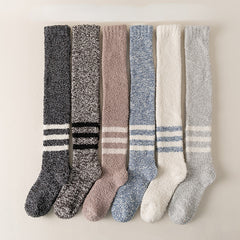 Coral Fleece  High Socks