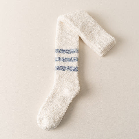 Coral Fleece  High Socks