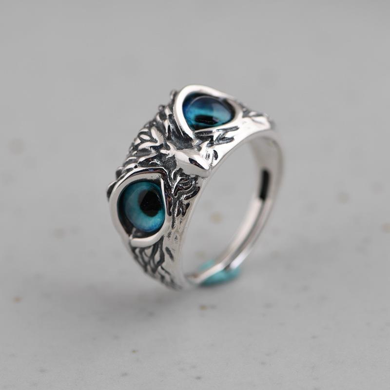 Demon Eye Owl Ring
