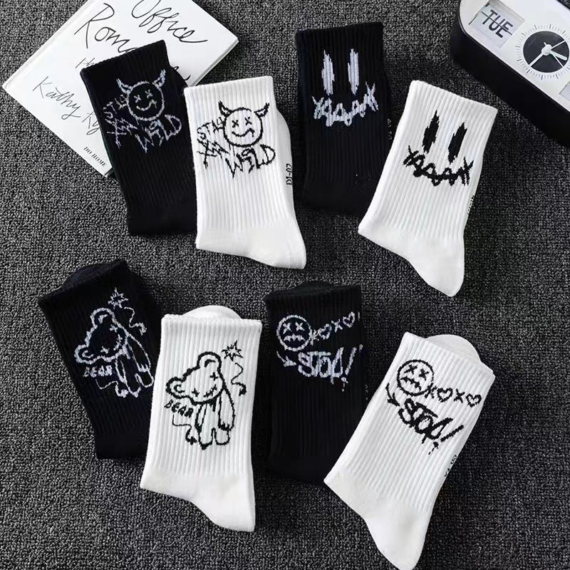 Mid-calf  Socks