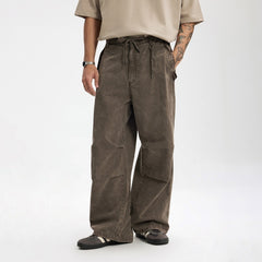 Flap  Washed Pants