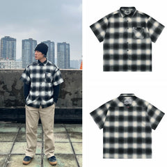 Larg Plaid  Shirt
