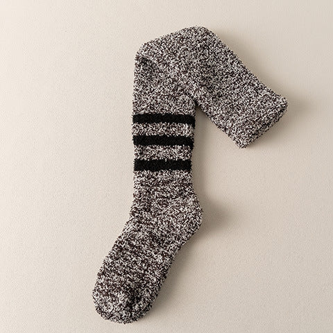 Coral Fleece  High Socks