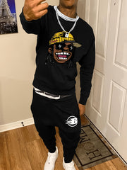 Necka Sweater Pants Suit