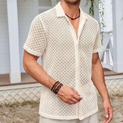 Summer Mesh Short Sleeve