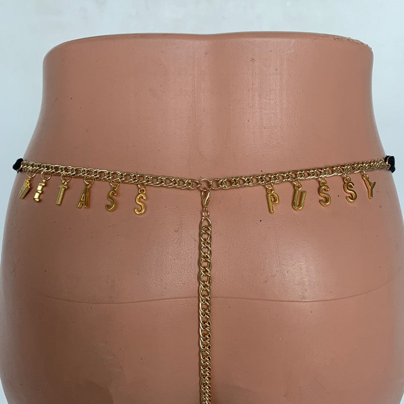 Exy G-String  Waist Body Chain Lace Thongs Jewelry Gift