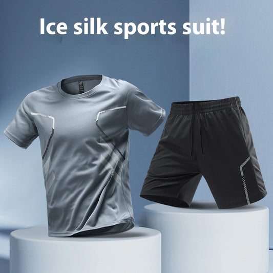 Breathable Short Sleeve Round Neck Active Tee