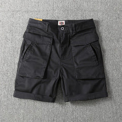 Men's Summer American-style Multi-pocket Stretch Cargo Shorts