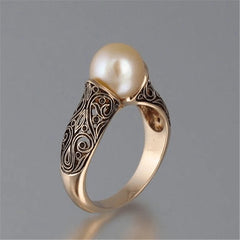 Artificial ABS Pearl Ring