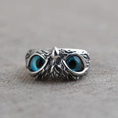 Demon Eye Owl Ring