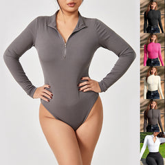 Fashi Zipper Jumpsuit